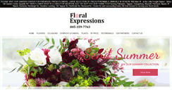 Desktop Screenshot of floralexpressionsinc.net